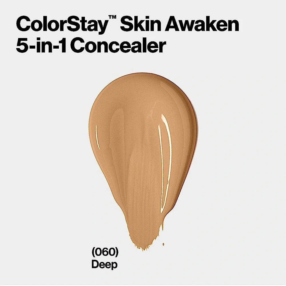3/$12 Revlon 060 Deep Color Stay Skin Awaken 5 in 1 Concealer